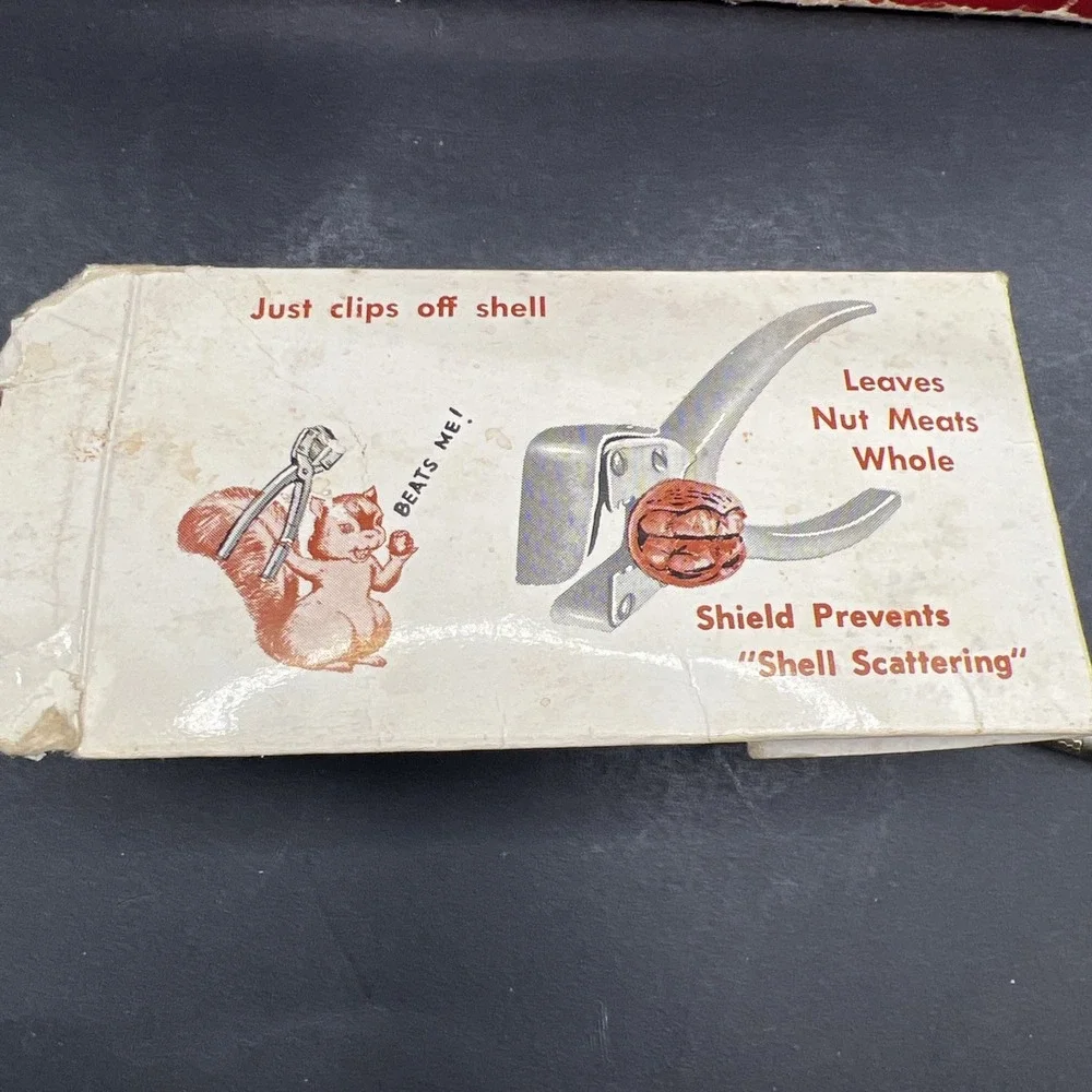 The York Texan Model Nut Sheller Co Inc San Angelo Texas Vintage Tool USA W/Box